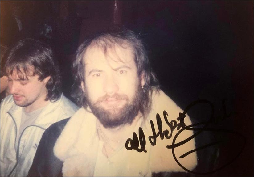 Steve and Fish: The Apollo Theatre, Manchester - 16.01.1986 - Photo by Chris Bembridge